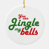 私の鐘- .PNG --をちりんちりんと鳴らすことができます セラミックオーナメント (裏面)