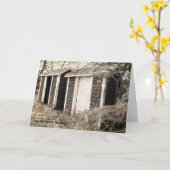 私の長い友人 カード (黄色い花)