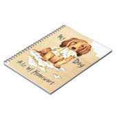 私の長髪ダッシ食べャンド宿題 ノートブック (左側)