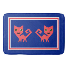 私の間抜け猫 バスマット