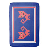 私の間抜け猫 バスマット (正面縦)