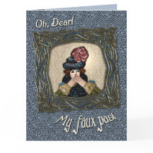 私の間違い-ちょうど言って私は残念です-個人化して下さい