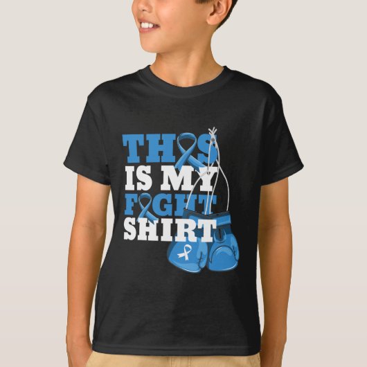 私の闘い 1型糖尿病 サポート 強く生きる Tシャツ (正面)