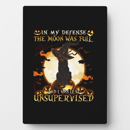 私の防衛で月がいっぱいで、私はUNS離れだった フォトプラーク (正面)