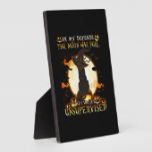 私の防衛で月がいっぱいで、私はUNS離れだった フォトプラーク (側面)