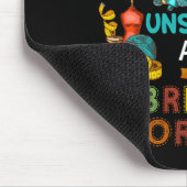 私の防衛で私は監督され離れない裁縫贈り物 マウスパッド (コーナー)