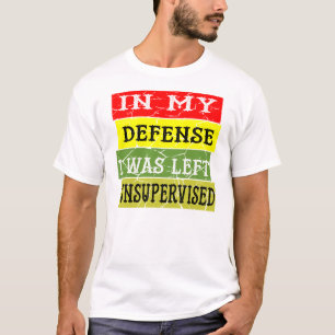私の防衛で私は監視され離れなかった©WhiteTigerL Tシャツ
