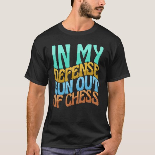 私の防衛の走ゲームのチェッス女性の愛 Tシャツ (正面)