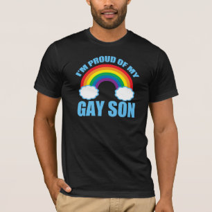 私の陽気な息子のパパの暗闇 Tシャツ