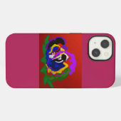 私の障害は目に見えませんが、私は存在します iPhoneケース (裏面横)