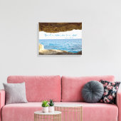 私の隠れ場所の聖書の聖句 キャンバスプリント (インサイチュ (リビング))