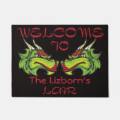 私の隠れ家への歓迎 ドアマット (正面)