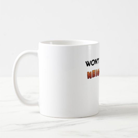 私の隣人があって下さい コーヒーマグカップ (左)