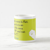 私の隣人の名前はKat.です コーヒーマグカップ (中央)