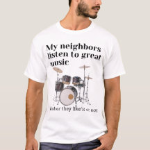 私の隣人聞は音楽に素晴らし対して:ドラム