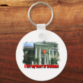 私の離れハートはグレースランド キーホルダー (正面)