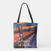 私の離れハートはサンフランシスコ トートバッグ (裏面)