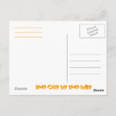 私の離れハートはサンフランシスコ ポストカード (裏面)