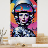 私の離れハートは外の空間に ポスター (キッチン)