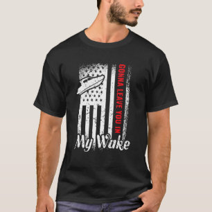 私の離れ通夜のドラッグボートレースに行く Tシャツ