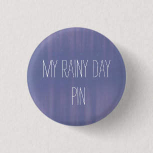 私の雨の日Pin 缶バッジ
