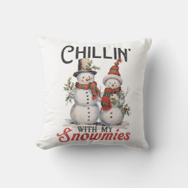 私の雪で冷たい クッション