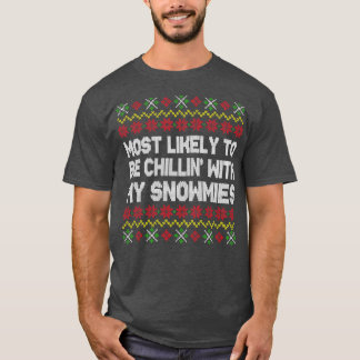 私の雪で寒くなりそうだ Tシャツ