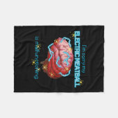 私の電気ボールが機能していないフーごめんなさい フリースブランケット (正面(横))