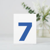 私の電話番号は7だ ポストカード (スタンド正面)