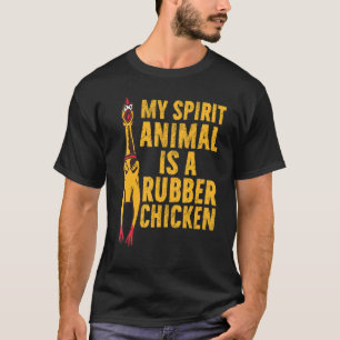 私の霊性動物はゴムチキンチキンAppaである Tシャツ