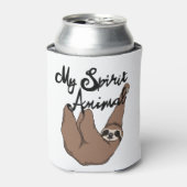 私の霊獣かわいいナマケモノ 缶クーラー (缶正面)