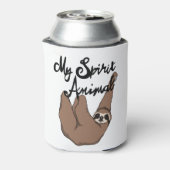 私の霊獣かわいいナマケモノ 缶クーラー (缶裏面)