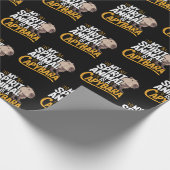 私の霊獣はカピバラかわいい&おもしろい動物 ラッピングペーパー (角)