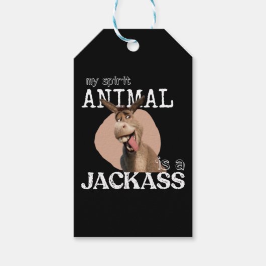 私の霊獣はジャッカスだ ギフトタグ (正面)