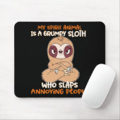 私の霊獣は不機嫌なナマケモノだ マウスパッド (マウス)