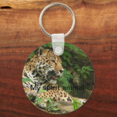 私の霊獣ジャガー キーホルダー (正面)