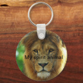 私の霊獣ライオン キーホルダー (正面)