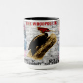 「私の霊獣」ウッドペッカーコーヒーマグ マグカップ (中央)