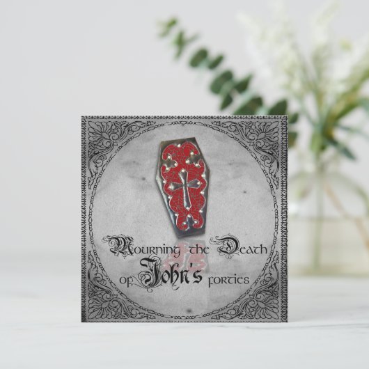 (私の青年)パーティの招待状の死を嘆くこと 招待状 (スタンド正面)