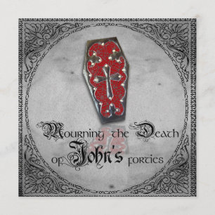 (私の青年)パーティの招待状の死を嘆くこと 招待状