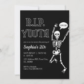私の青春の葬式、RIP 20代 招待状 (正面)