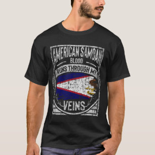 私の静脈を通走るアメリカの血 Tシャツ