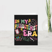 私の静脈切除時代に技術者の静脈炎の血液で カード (正面)