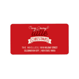 私の非常にメリー小さなクリスマスベビー1stクリスマス ラベル