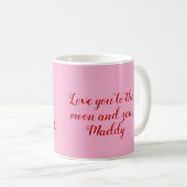 私の非常食のコーヒーマパーソナライズされたグである コーヒーマグカップ (正面右)