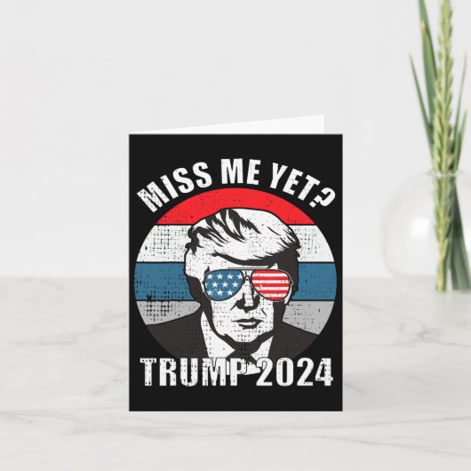 私の面白いトランプ 2024 2 カード (正面)