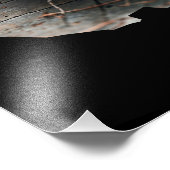 私の靴でマイルを歩く感動的- 素朴 フォトプリント            (角)