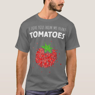 私の頭からトマトのコスチューム交換C Tシャツ