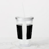 私の頭が切れる犬のアクリルタンブラーとして アクリルタンブラー (左)