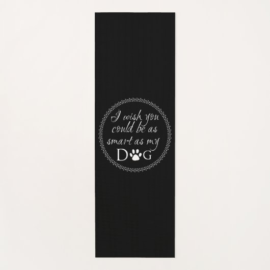 私の頭が切れる犬のヨガマットとして ヨガマット (正面)